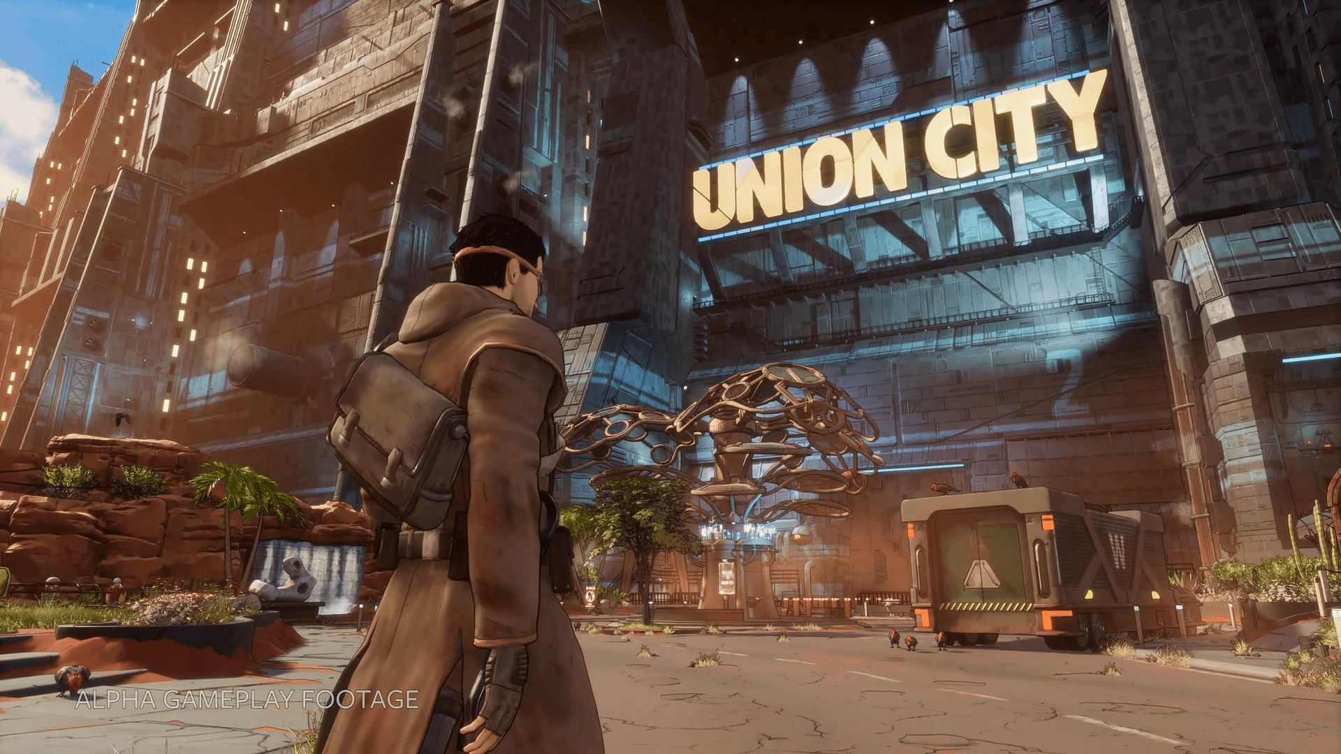 Immerse yourself in the world of Beyond a Steel Sky (Image via Revolution Software)